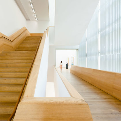 Brandhorst Museum in Munich Germany - architecture photography by Dynamic Forms and Martin Foddanu Photography