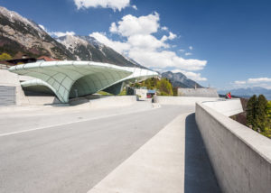 Hungerburgbahn in Innsbruck Austria - architecture photography by Dynamic Forms and Martin Foddanu Photography