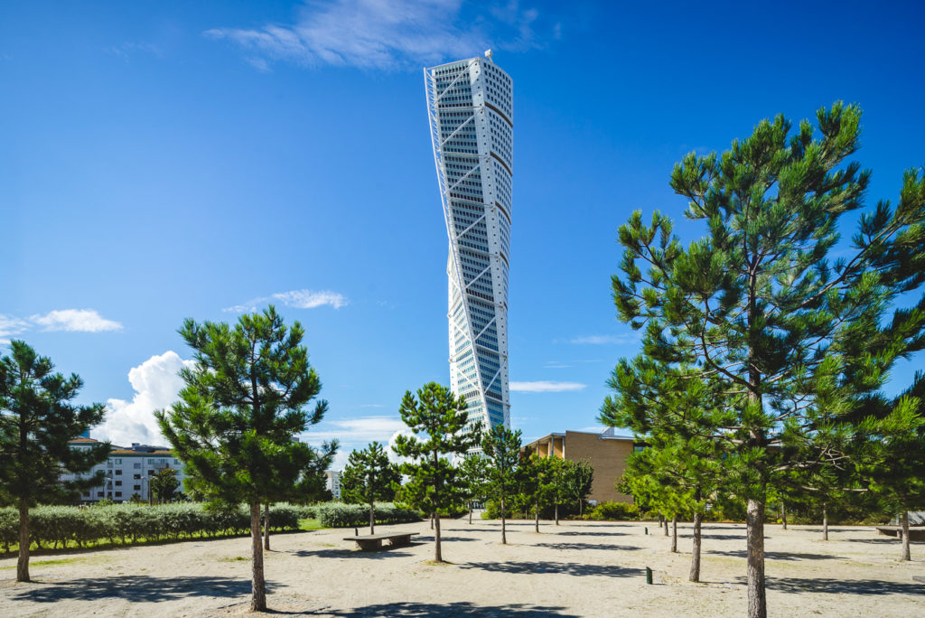 Turning Torso in Malmo Sweden - architecture photography by Dynamic Forms and Martin Foddanu Photography