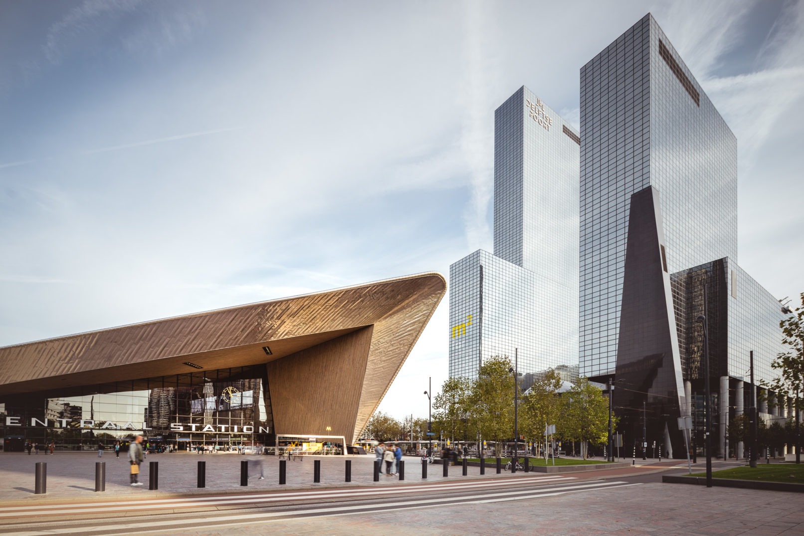 Centraal Station in Rotterdam - Netherlands - architecture photography by Dynamic Forms and Martin Foddanu Photography