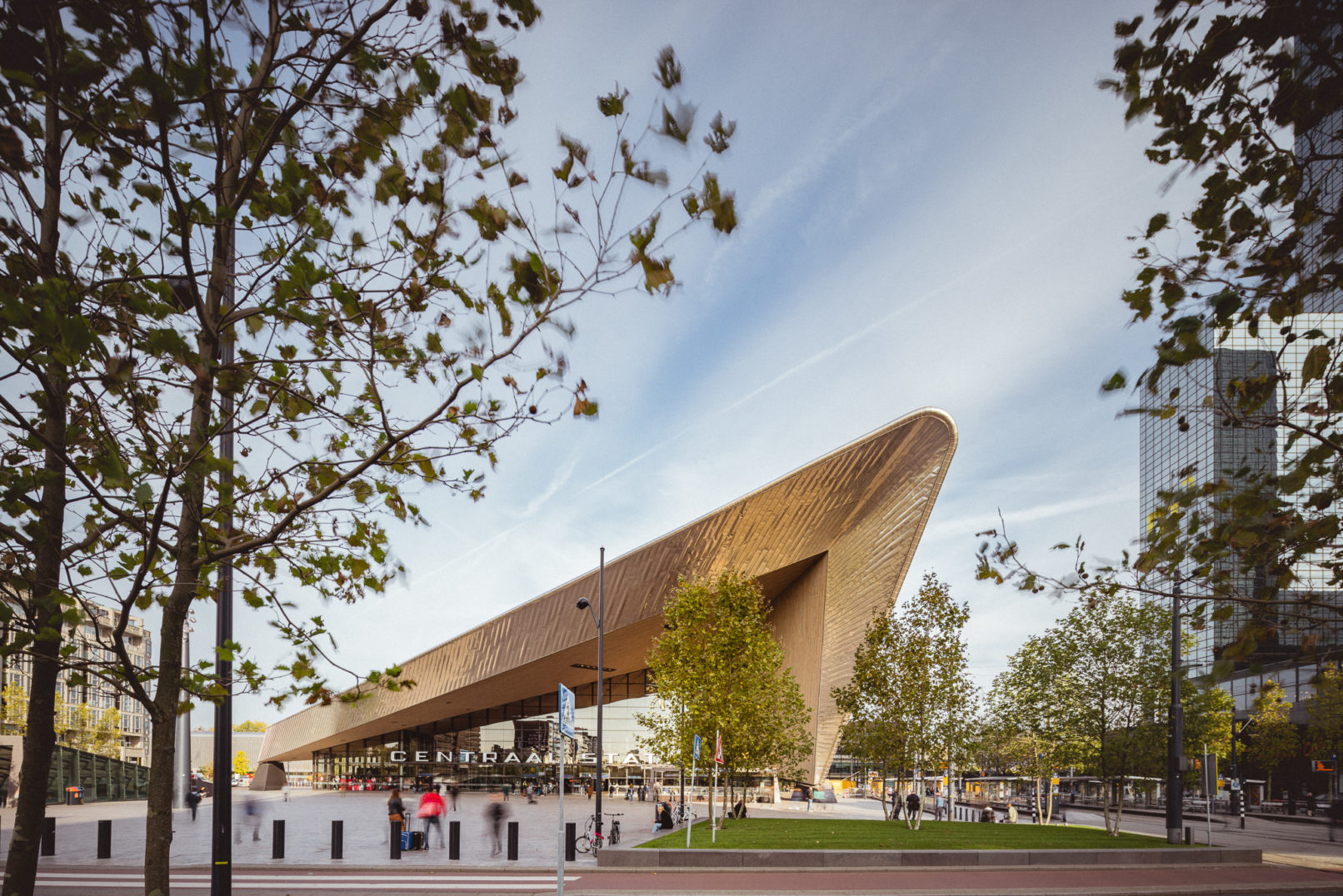 Centraal Station in Rotterdam - Netherlands - architecture photography by Dynamic Forms and Martin Foddanu Photography