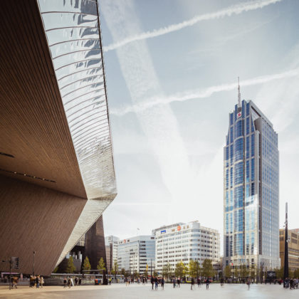 Centraal Station in Rotterdam - Netherlands - architecture photography by Dynamic Forms and Martin Foddanu Photography