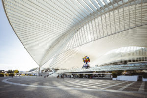 Central Station - Liége, Belgium - architecture photography by Dynamic Forms and Martin Foddanu Photography