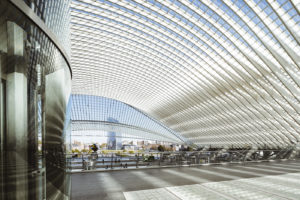Central Station - Liége, Belgium - architecture photography by Dynamic Forms and Martin Foddanu Photography