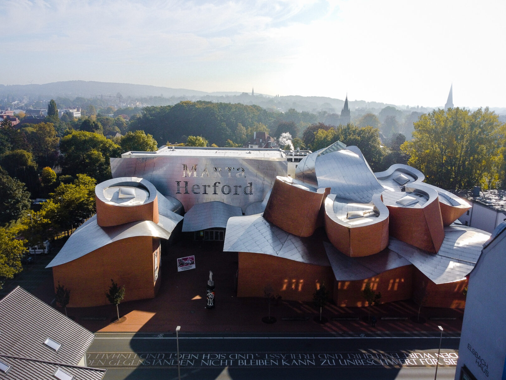 marta museum - herford - architecture photography by Dynamic Forms and Martin Foddanu Photography