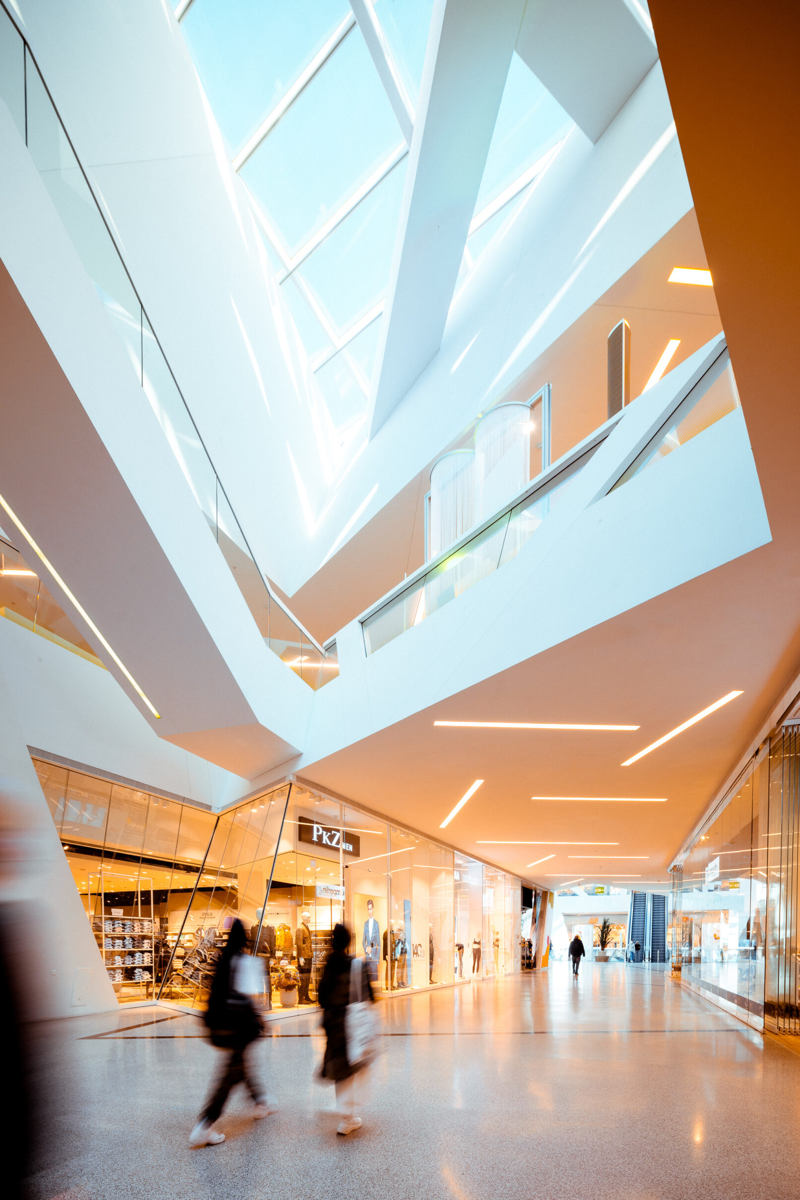 westside, leisure and shopping center - bern, switzerland - architecture photography by Dynamic Forms and Martin Foddanu Photography