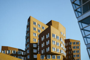 neuer zollhafen - dynamic forms -düsseldorf - frank gehry - architecture photography