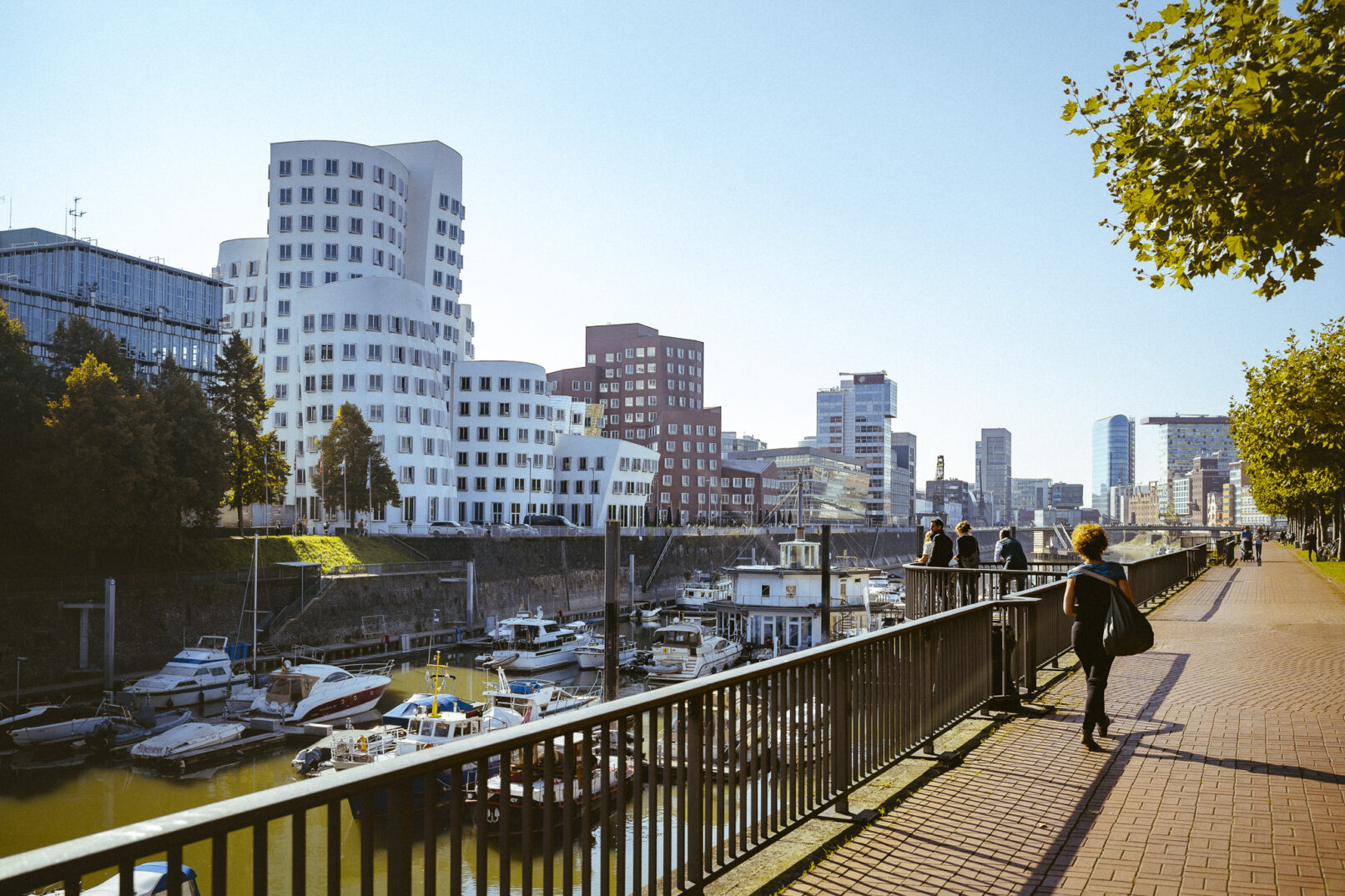 neuer zollhafen - dynamic forms -düsseldorf - frank gehry - architecture photography