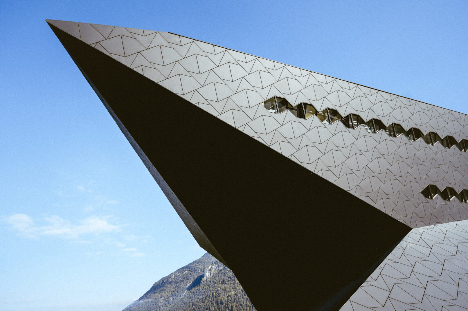 Festspielhaus Erl - Austria- dynamic forms - architecture photography