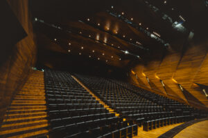 Festspielhaus Erl - Austria- dynamic forms - architecture photography