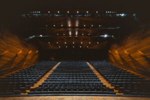 Festspielhaus Erl - Austria- dynamic forms - architecture photography
