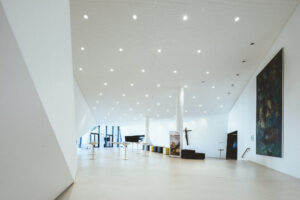 Festspielhaus Erl - Austria- dynamic forms - architecture photography