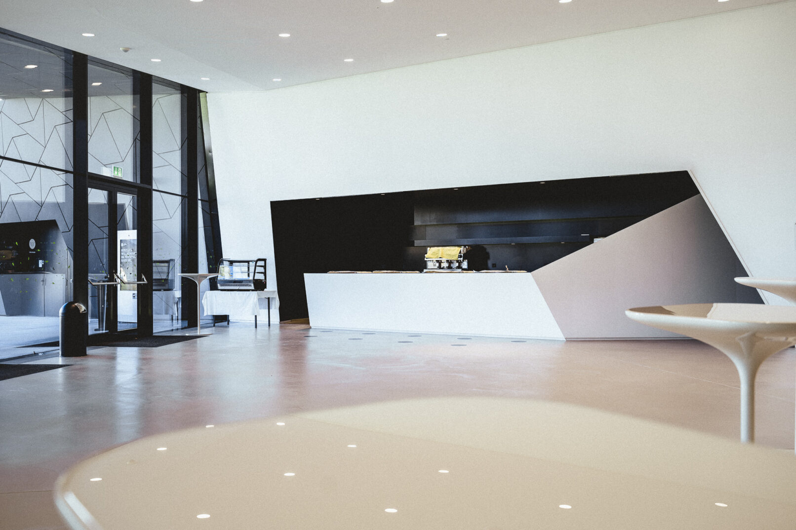 Festspielhaus Erl - Austria- dynamic forms - architecture photography