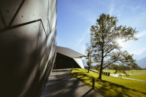 Festspielhaus Erl - Austria- dynamic forms - architecture photography