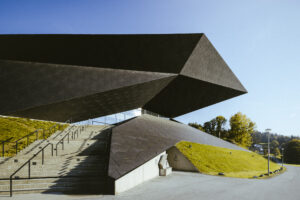 Festspielhaus Erl - Austria- dynamic forms - architecture photography